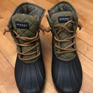 Sperry saltwater duck boot